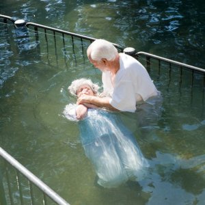 Baptized in Jordan river