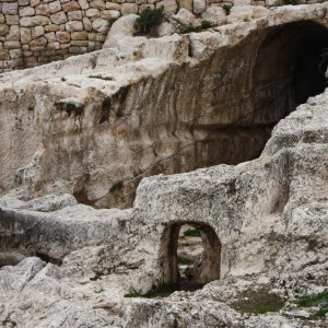 Ancient tunnels under the Temple Mount. 